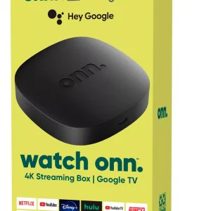 Chromescat 4k Tv Box Onn Google Tv Control Remoto Por Voz
