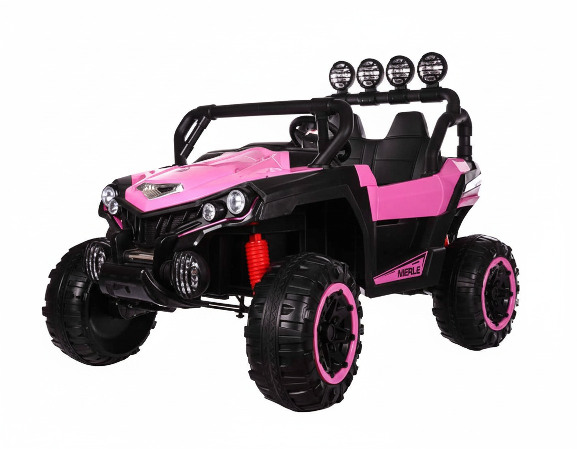 Auto Jeep Cuatriciclo arenero 4x4 12V - Imagen 6